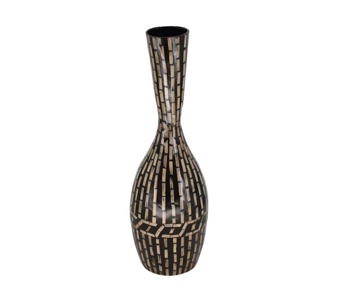 Vase bamboo 22x22x78cm FSC 100%
