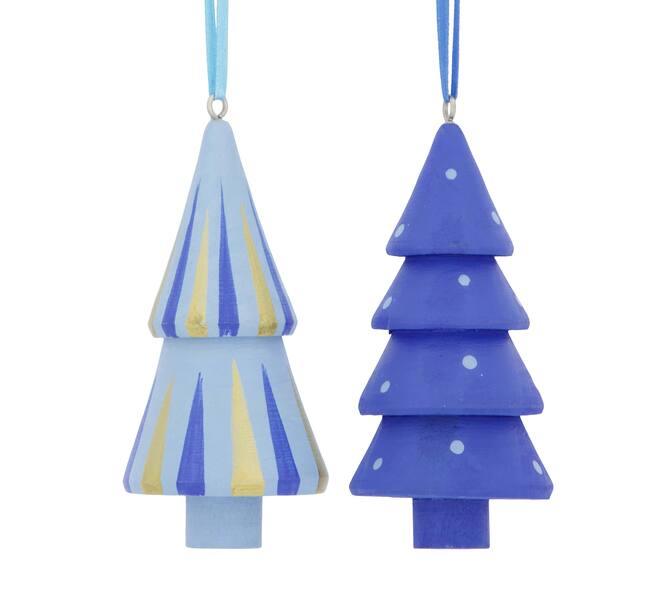 Hanger tree pine wood 5x5x10cm A/2 FSC 100%