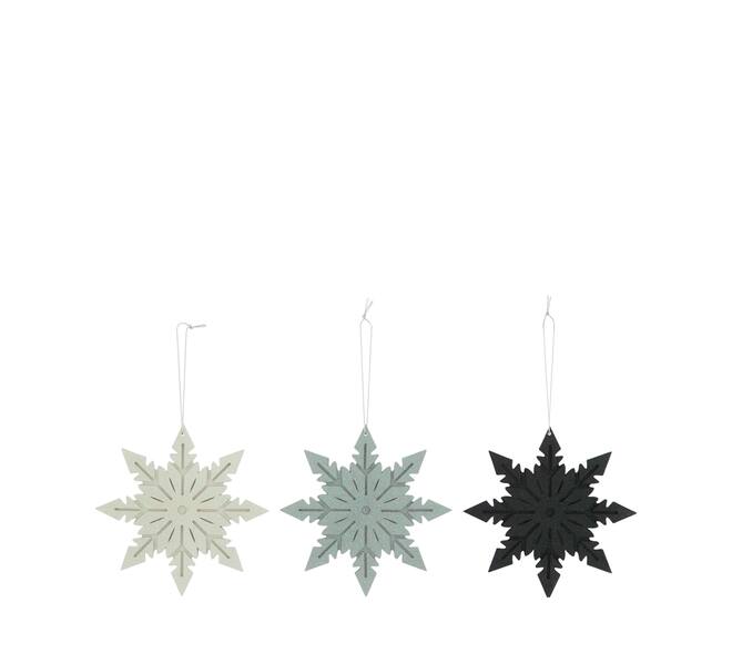 Hanger star plywood 12x0.5x12cm  FSC 100% - Multi