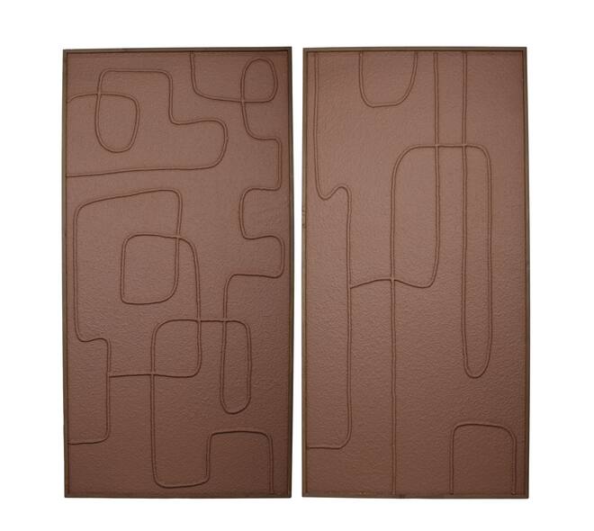 Wall art mdf 58x2.5x118cm A/2 FSC 100%