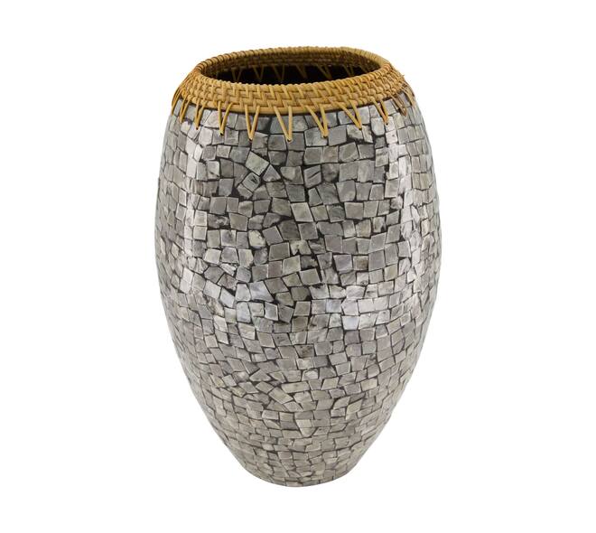 Vase rattan 28x28x43cm FSC 100%