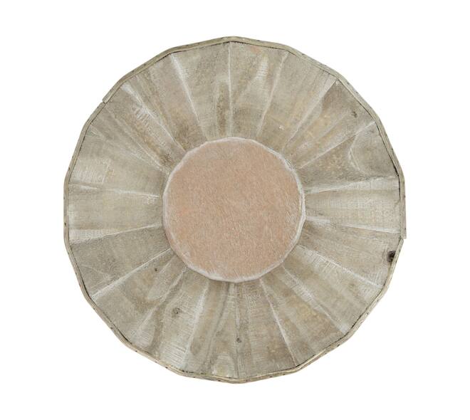 Plate round pine wood 29x29x5cm FSC 100%