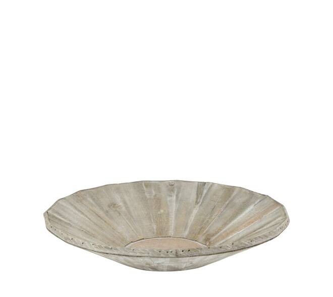 Plate round pine wood 35x35x6cm FSC 100%