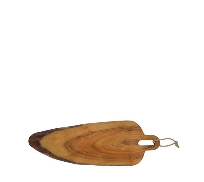 Plate with rope acacia wood 58x20x1.5cm FSC 100%