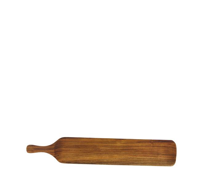 Tray acacia wood with handle 58x10x1.5cm FSC 100%