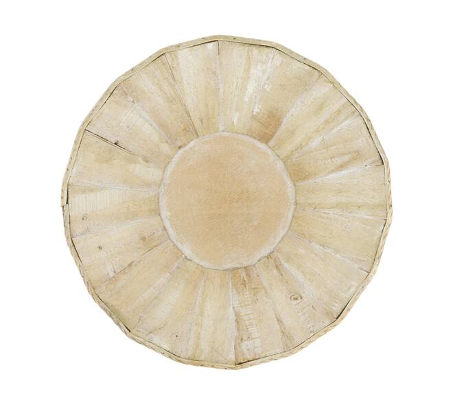 Plate round pine wood 29x29x5cm FSC 100%
