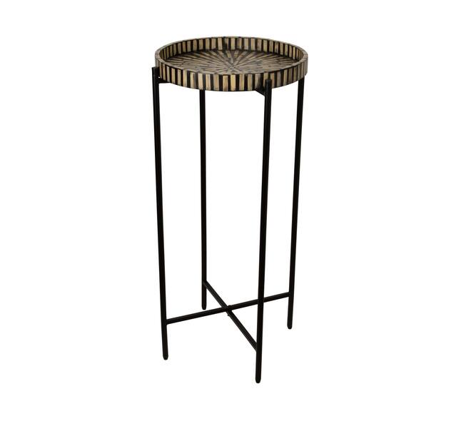 Table mdf / bamboo 38x38x86.5cm KD FSC 100%