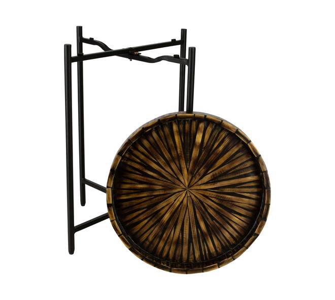 Side table bamboo 38x38x52cm FSC 100% - Natural