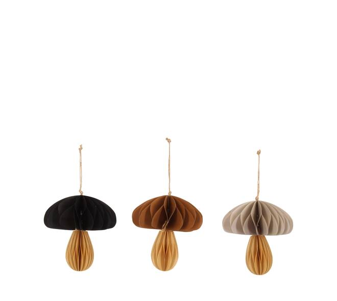 Hanger mushroom paper 14x14x15cm C3 FSC Mix 100% - Multi