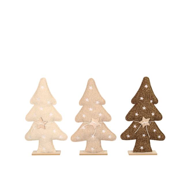 Statue tree felt 34x7x57cm C/3 FSC Mix 100%