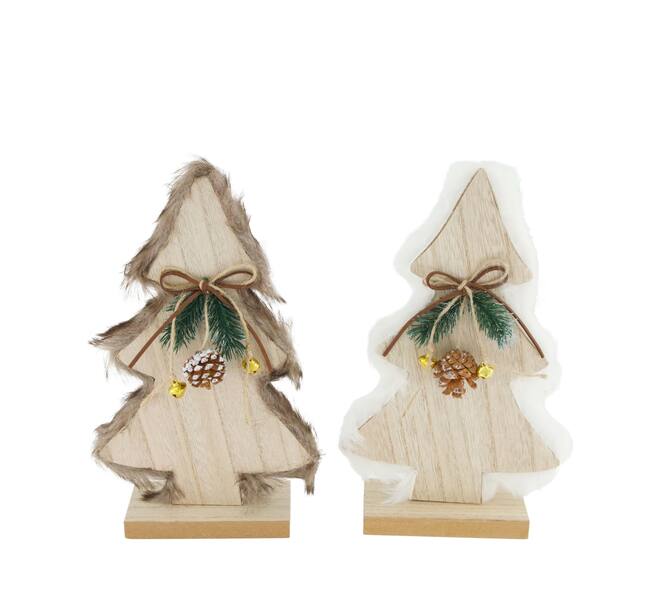 Statue tree mdf 16x6x27cm C/2 FSC Mix 100%