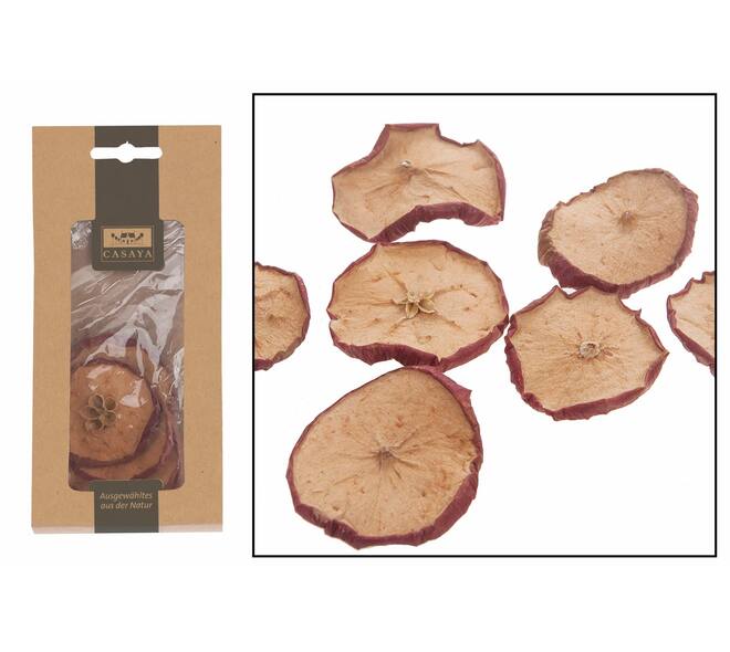 CASAYA Apfelscheiben, 50g rot