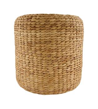 Pouf round seagrass 37x37x37cm - Natural