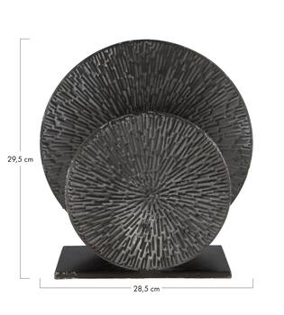 Table lamp metal 28.5x8.5x29.5cm - Black