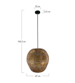 Ceiling light metal 47x47x45.5cm