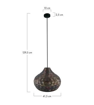 Ceiling light metal 41.5x41.5x29.5cm