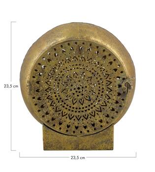 Table lamp metal 23.5x11x23.5cm - Gold