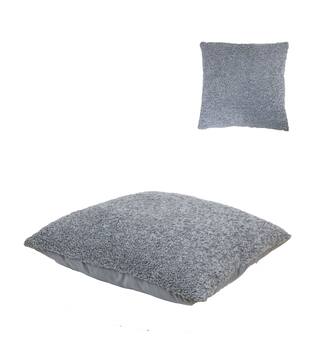 Cushion teddy polyester 60x60x8cm