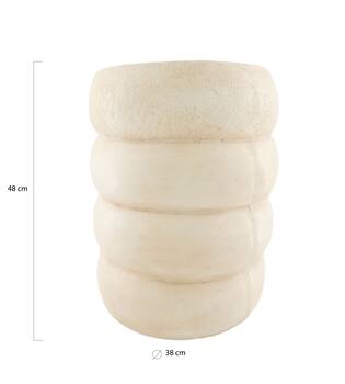 Side table round magnesium 38x38x48cm