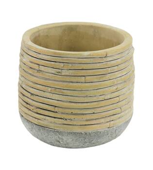 Planter cement 14x14x12.5cm