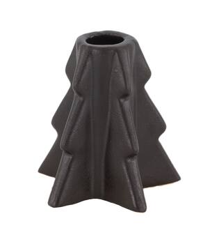 Dinnercandle holder tree ceramic 10x10x10.5cm