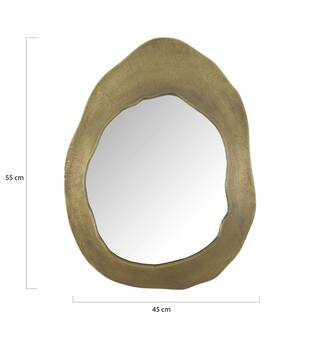 Mirror aluminium 45x3x55cm