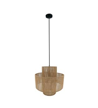 Ceiling light jute 40x40x41cm - Natural