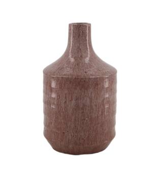Bottle terracotta 14x14x24cm