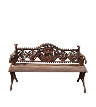 Bench cast iron vintage 120x50x70cm