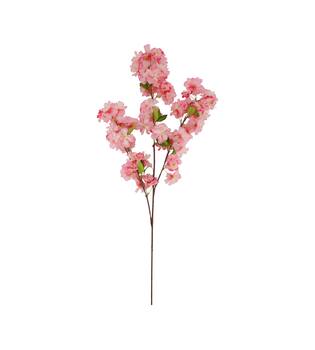 Branch cherry blossom artificial 105x40x10cm - Pink