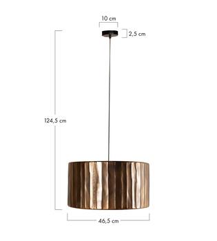 Ceiling light metal 46.5x46.5x24.5cm