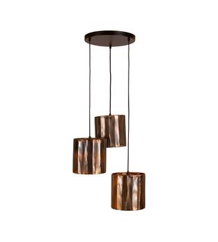Ceiling light metal 40x40x125cm