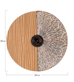 Table lamp metal 28x28x16cm