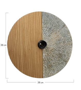 Wall light metal 38x38x11.5cm