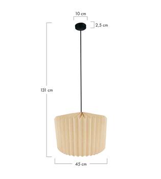 Ceiling light paper 45x45x31cm