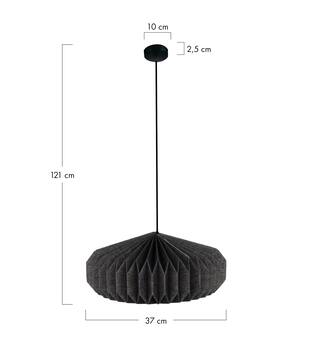 Ceiling light paper 37x37x21cm