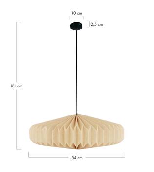 Ceiling light paper 54x54x21cm