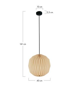 Ceiling light paper 40x40x41cm