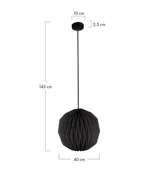 Ceiling light paper 40x40x43cm