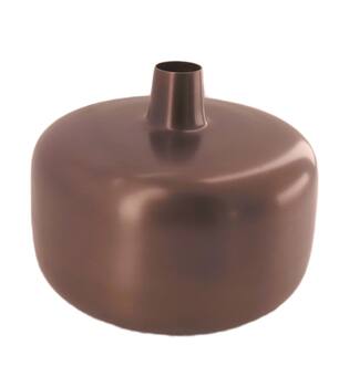 Bottle metal 18.5x18.5x15cm