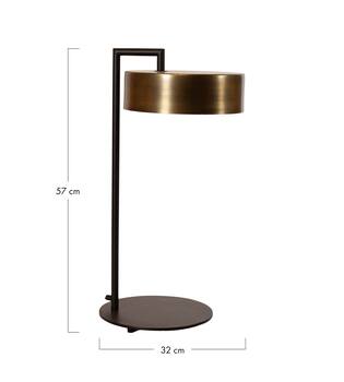 Table lamp metal 32x27x57cm