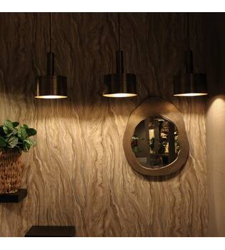 Ceiling light metal 100x8x150cm - Gold