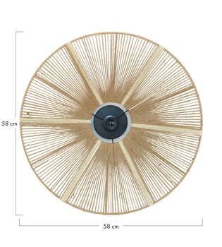 Wall light jute 58x18x58cm
