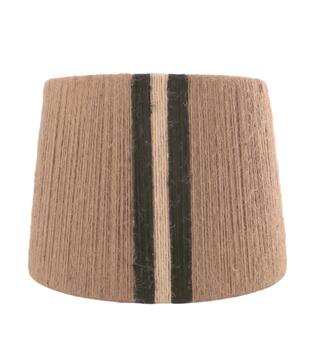 Lamp shade jute 28x28x20cm