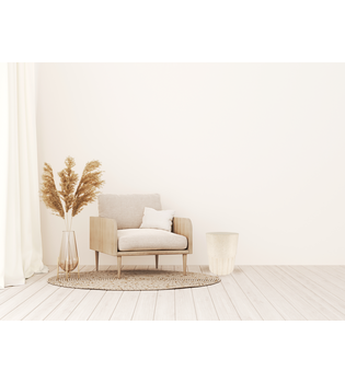 Side table round magnesium 38x38x48cm