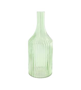 Vase glass 14.5x14.5x35cm