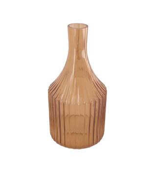 Vase glass 14x14x26.5cm