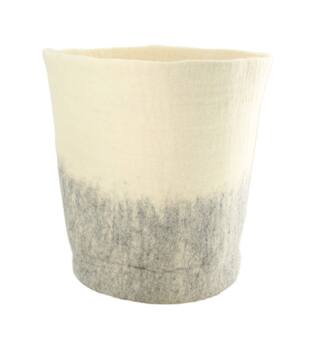 Basket wool 38x38x38cm