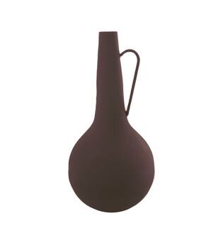 Bottle metal 18x18x37cm