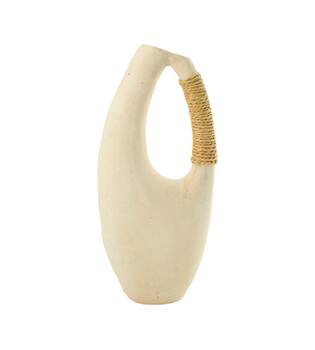 Vase paper mache 19x7x45cm